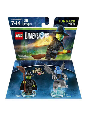 LEGO Dimensions 71221 Wicked Witch Fun Pack Wizard of Oz NEW SEALED RETIRED